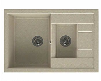 Мойка глянцевая MAXSTONE MS-11 ванильный камень, MS011Q005